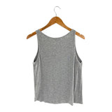 Camiseta tipo tank en canalé