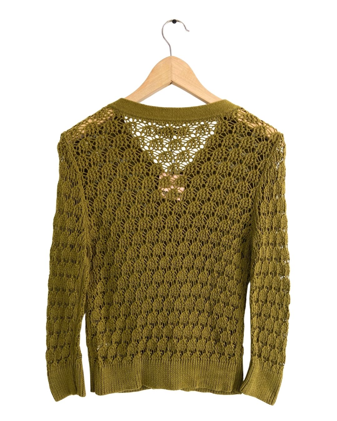 Cardigan tejido amplio