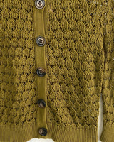 Cardigan tejido amplio