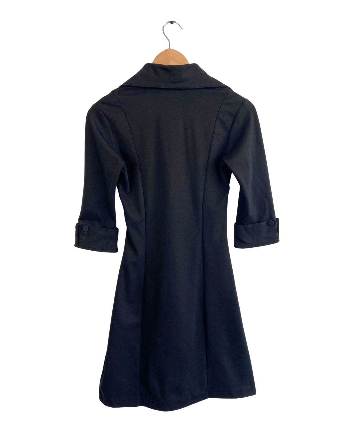Vestido manga 3/4 falda en A