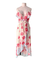 Vestido de tiras high and low