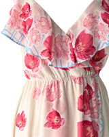Vestido de tiras high and low