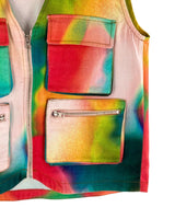 Chaleco cargo en denim