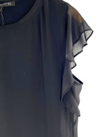 Blusa traslúcida con forro