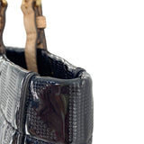 Cartera Jet set logo en charol