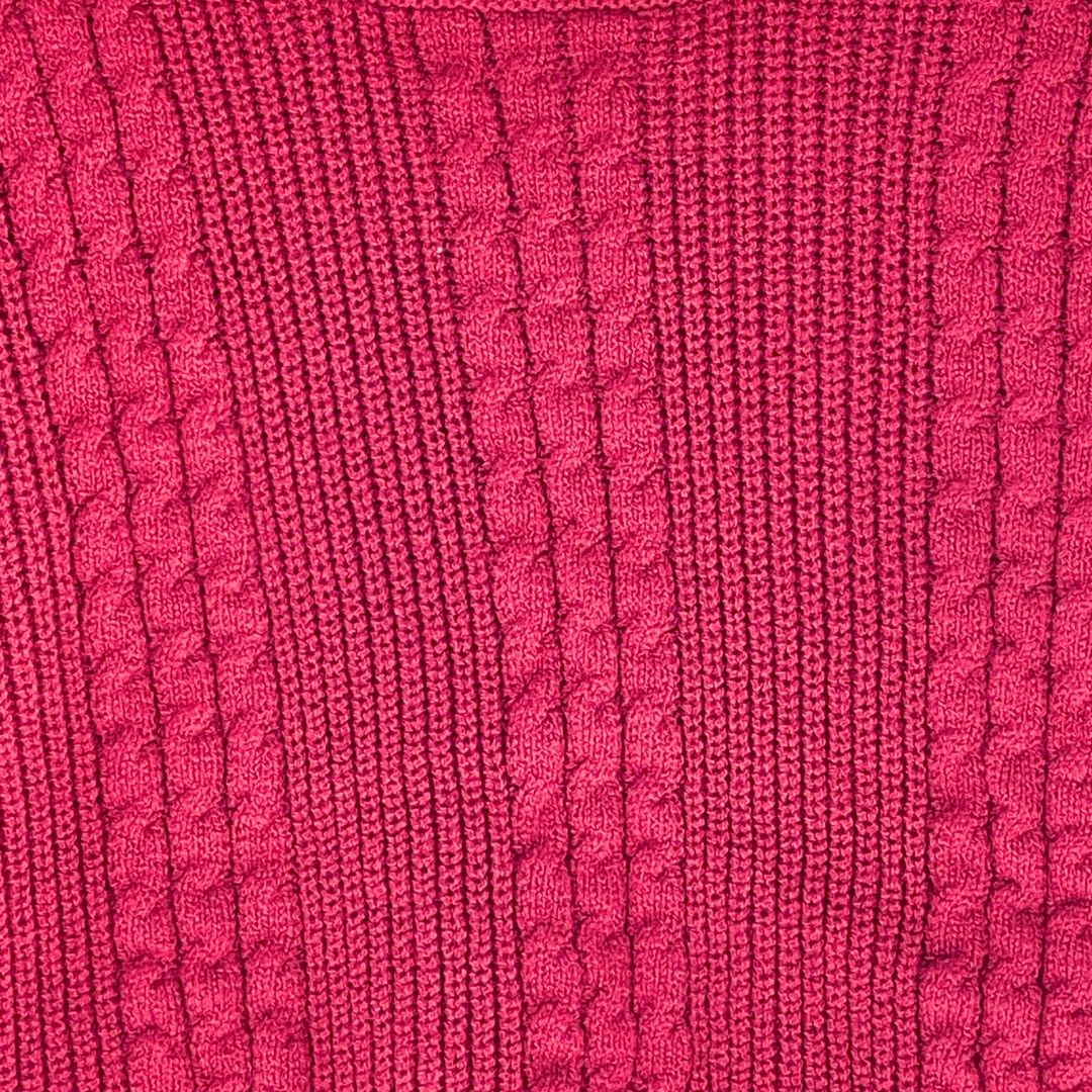 Jersey crop tejido grueso