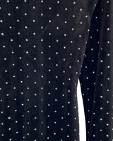 Vestido mini en velvet