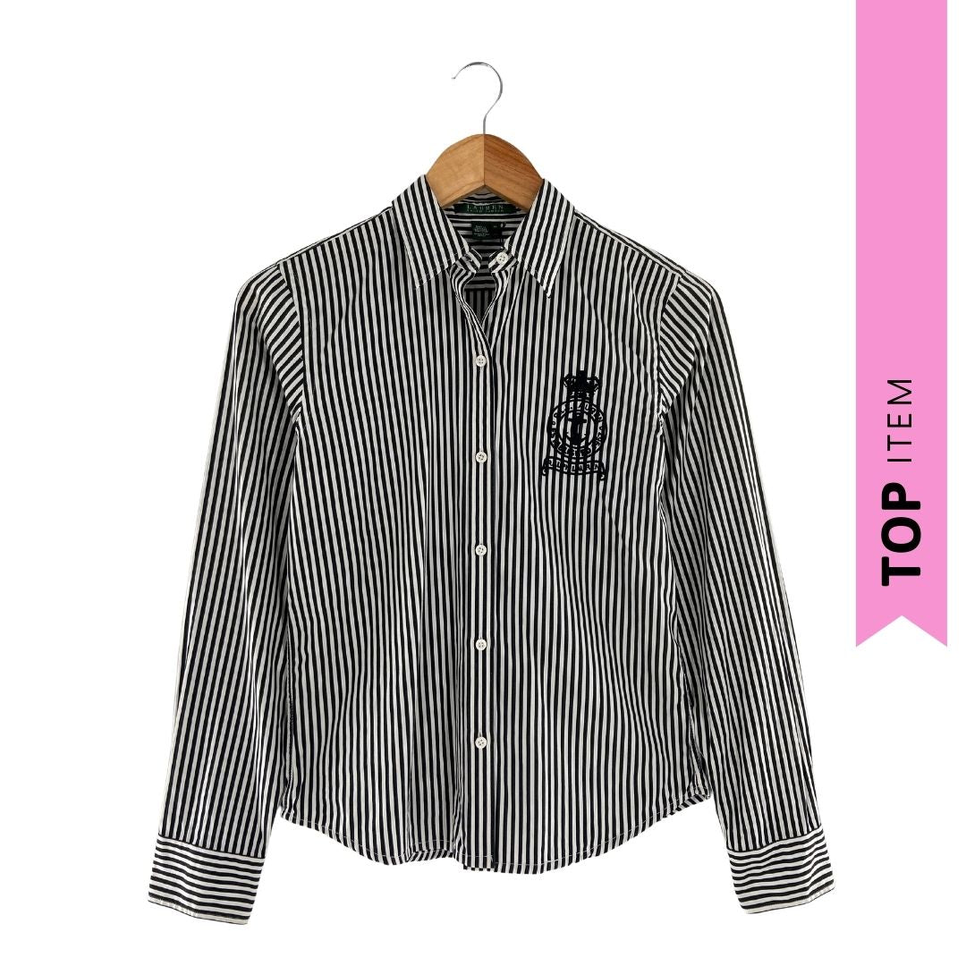 Camisa manga larga a rayas
