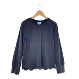Blusa manga larga strech print