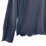 Blusa manga larga strech print