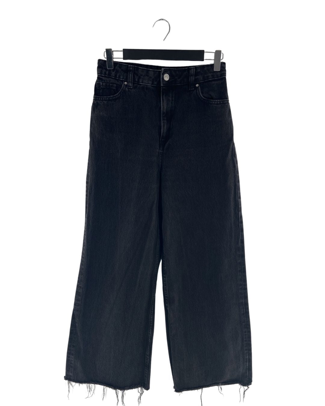 Jean wide leg rígido