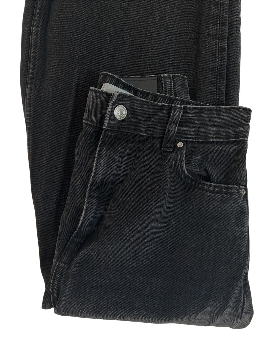 Jean wide leg rígido