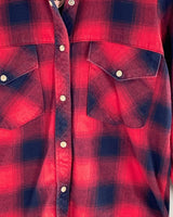 Camisa manga larga a cuadros