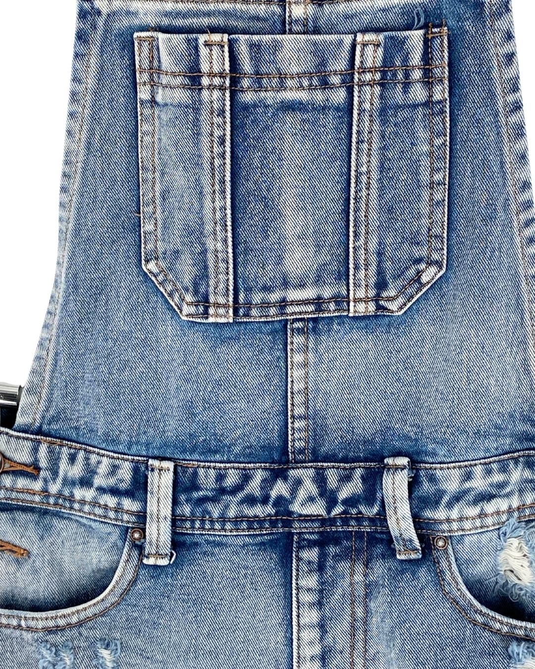 Overall mini de tiras