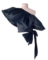 Crop top anudado
