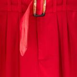 Pantalón suit con textura