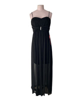 Maxi vestido de tiras