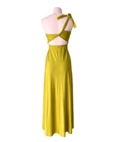 Maxi vestido amplio licrado