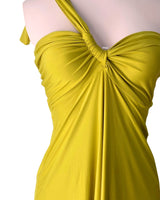 Maxi vestido amplio licrado