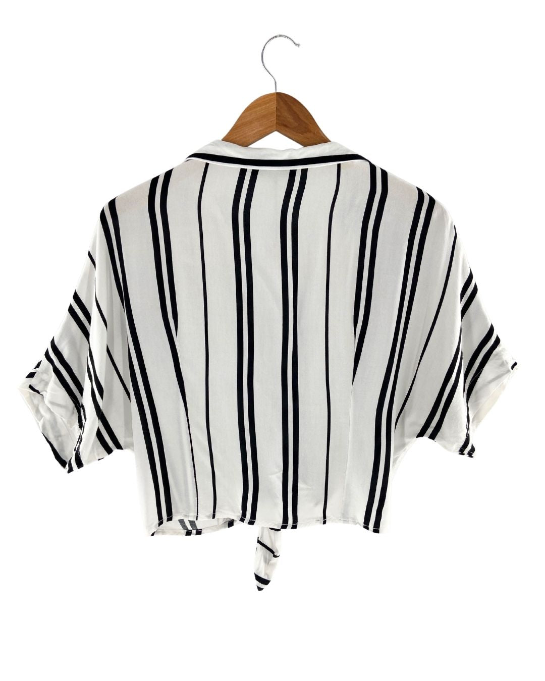 Blusa abotonada manga corta