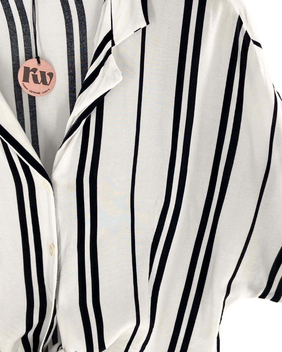 Blusa abotonada manga corta