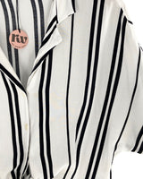 Blusa abotonada manga corta