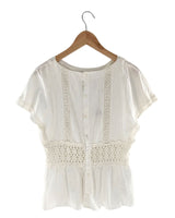 Blusa manga corta suit