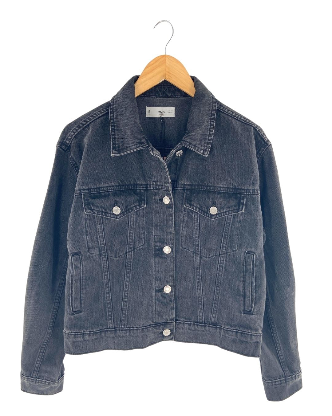 Chaqueta en denim abotonada
