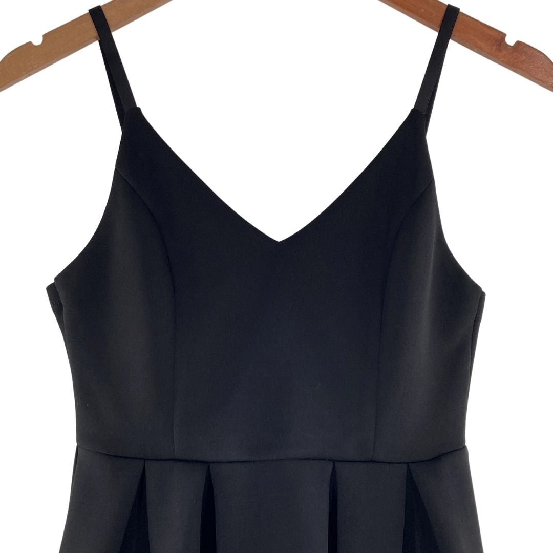 Vestido mini cuello V tiras