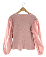 Blusa doble textura