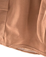 Short con cinturón anudado