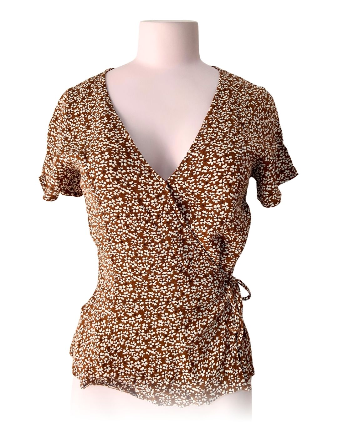 Blusa manga corta print