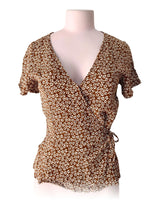 Blusa manga corta print