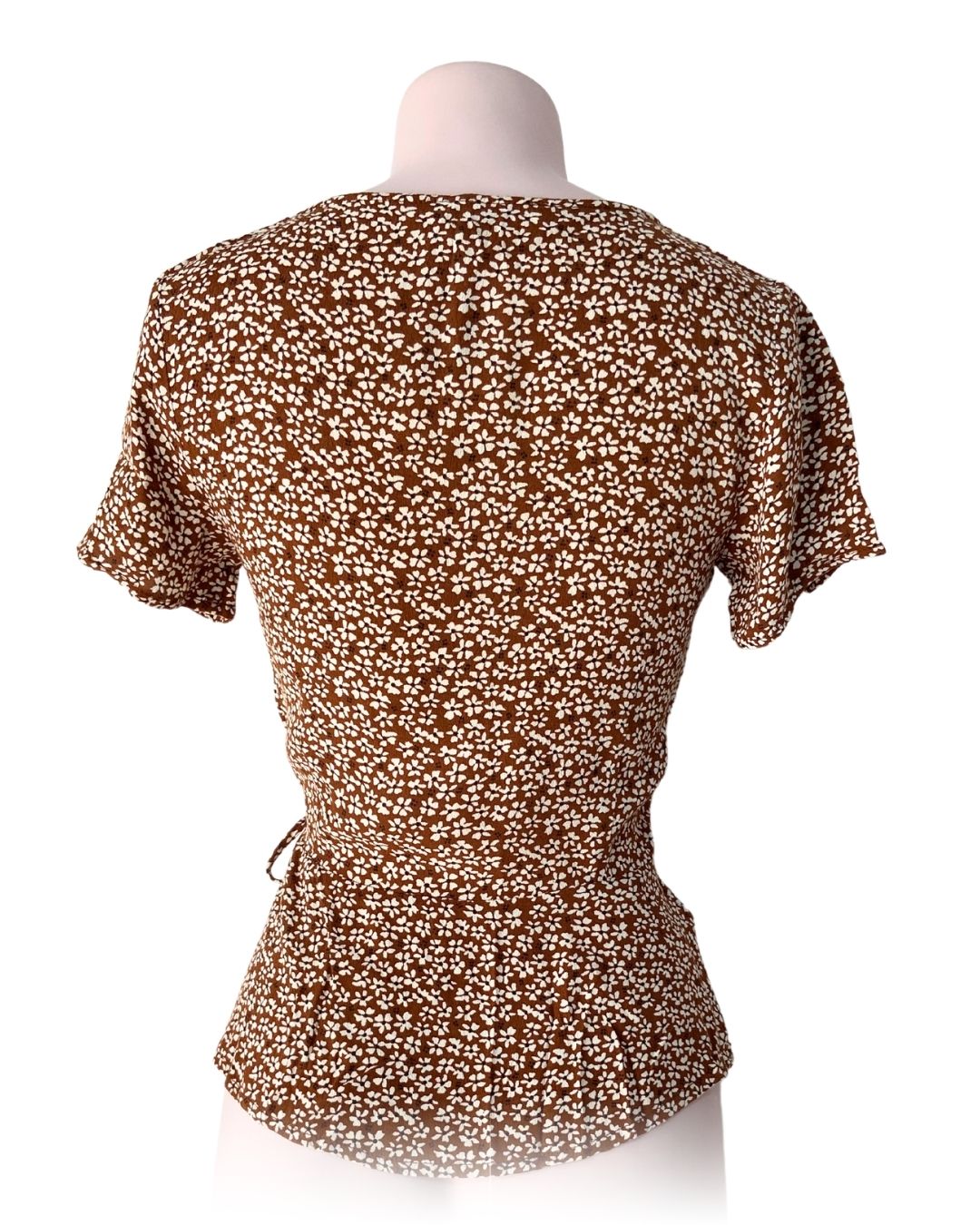 Blusa manga corta print