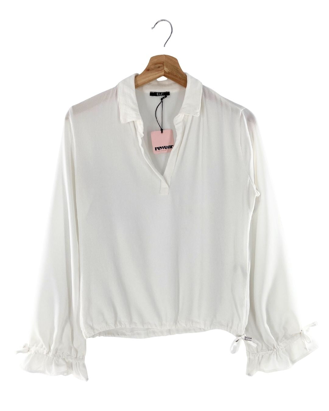 Camisa manga larga recogida
