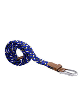 Cinturón tejido en cordones