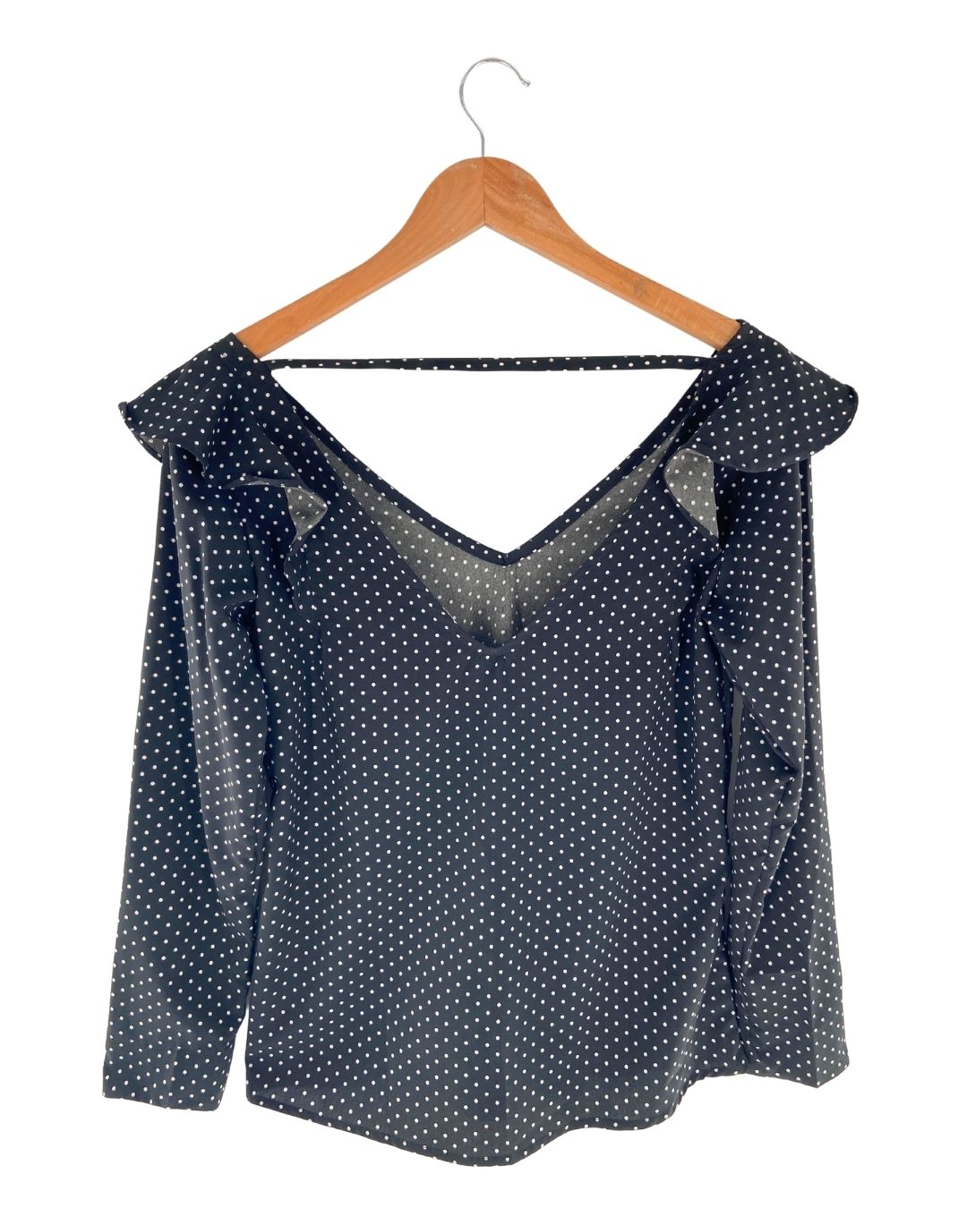 Blusa manga larga print