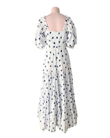 Maxi vestido falda amplia