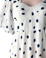 Maxi vestido falda amplia