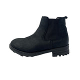 Botines punta redonda