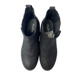 Botines punta redonda