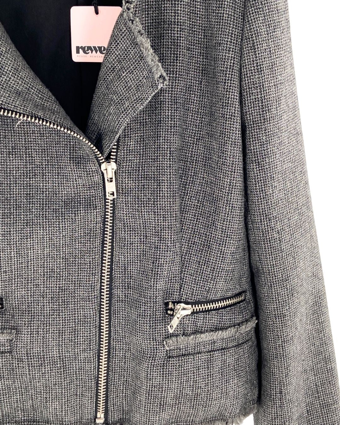 Chaqueta cremallera lateral