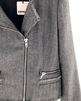 Chaqueta cremallera lateral