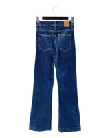 Jean flared costuras