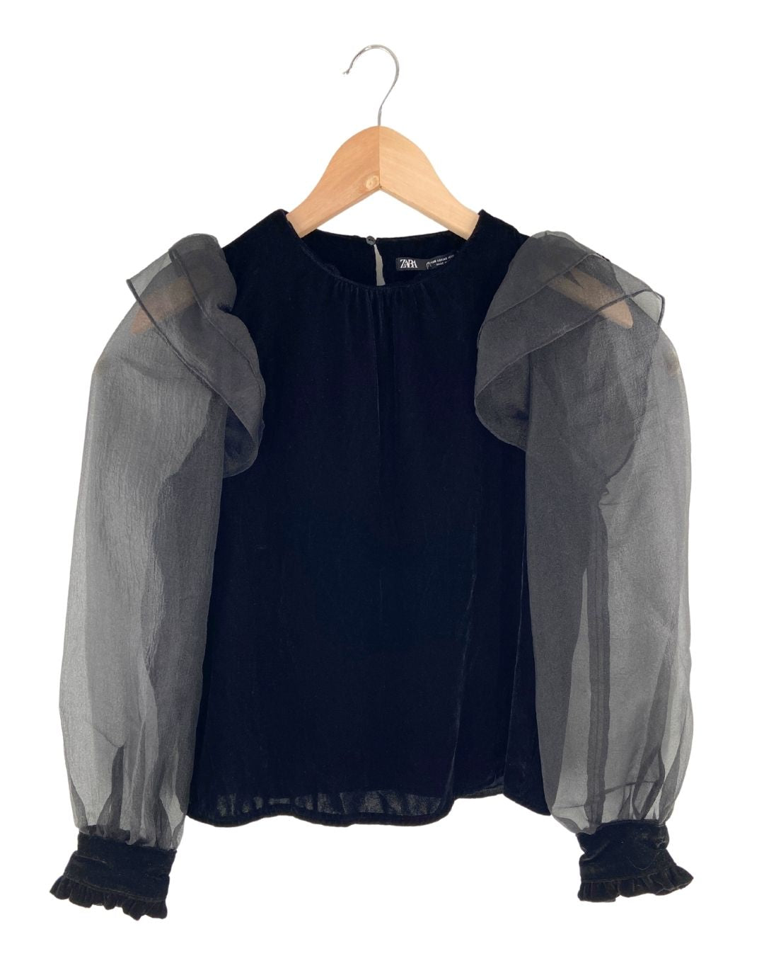 Blusa en velvet