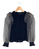 Blusa en velvet