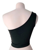 Crop top one shoulder licrado