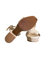 Sandalias  tacón cuadrado