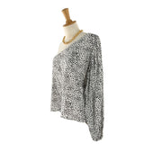 Blusa one shoulder manga larga