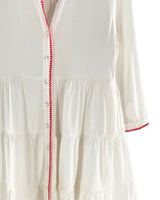 Vestido mini abotonado